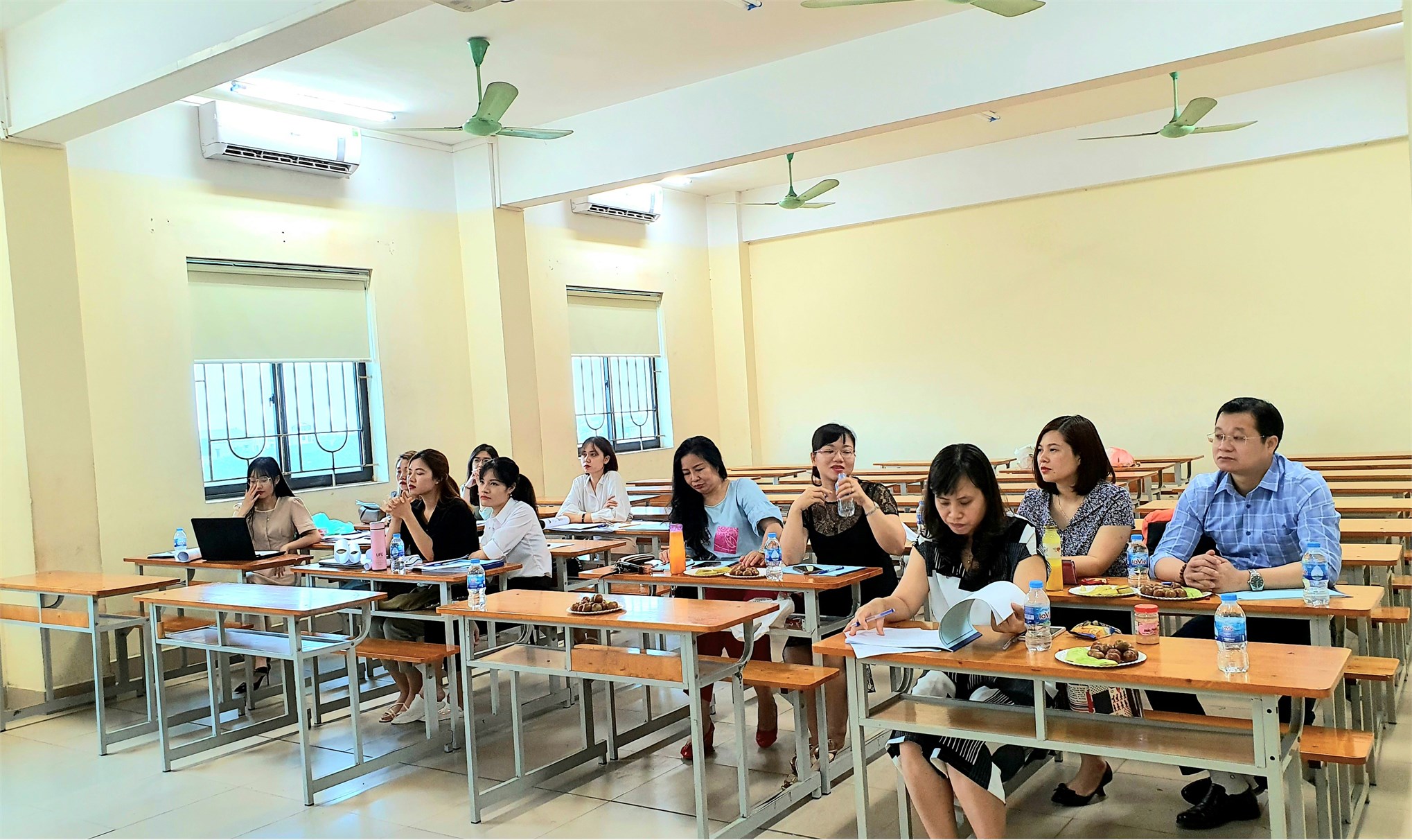Hội giảng và tổng kết đợt thực tập của sinh viên Học viện Báo chí và Tuyên truyền tại Khoa Lý luận Chính trị - Pháp luật