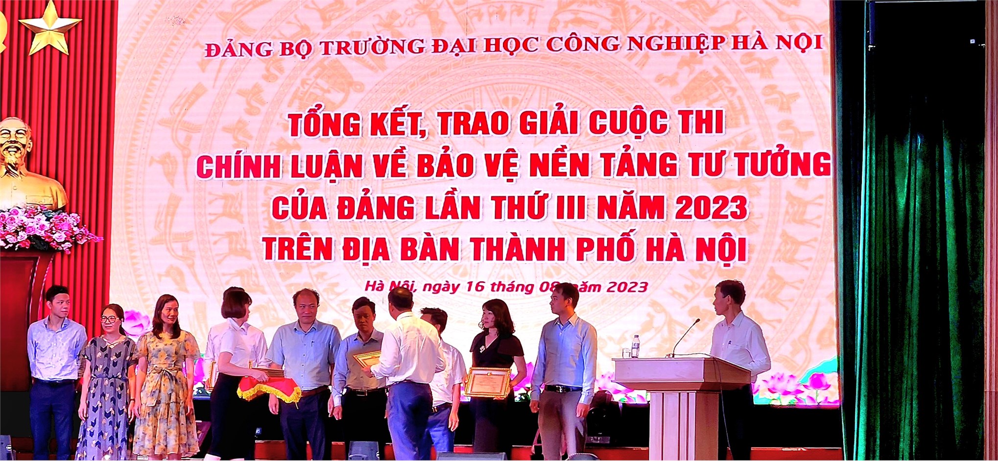 Cuộc thi chính luận về bảo vệ nền tảng tư tưởng của Đảng; đấu tranh, phản bác các quan điểm sai trái, thù địch – Haui 2023