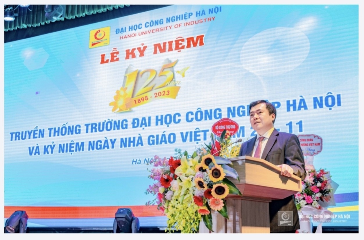 Hân hoan chào mừng 125 năm truyền thống Trường Đại học Công nghiệp Hà Nội (1898 – 2023) và 41 năm Ngày Nhà giáo Việt Nam 20/11