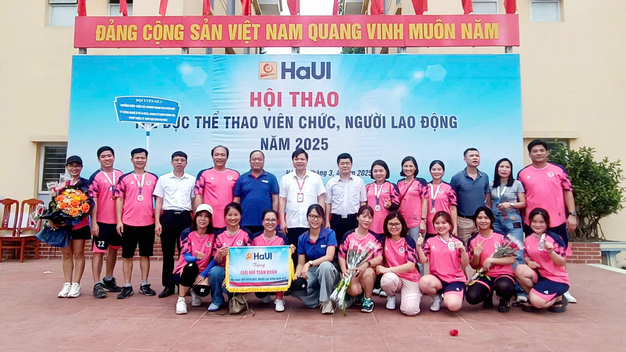 Chiến tích tự hào của thầy và trò Liên quân Đội 3: Khoa Lý luận chính trị - Pháp luật Trường Điện – Điện tử, Phòng TT Giáo dục, TT Công nghệ Ô tô và Đào tạo lái xe, TT Đào tạo Sau đại học tại Hội thao Trường Đại học Công nghiệp Hà Nội 2025