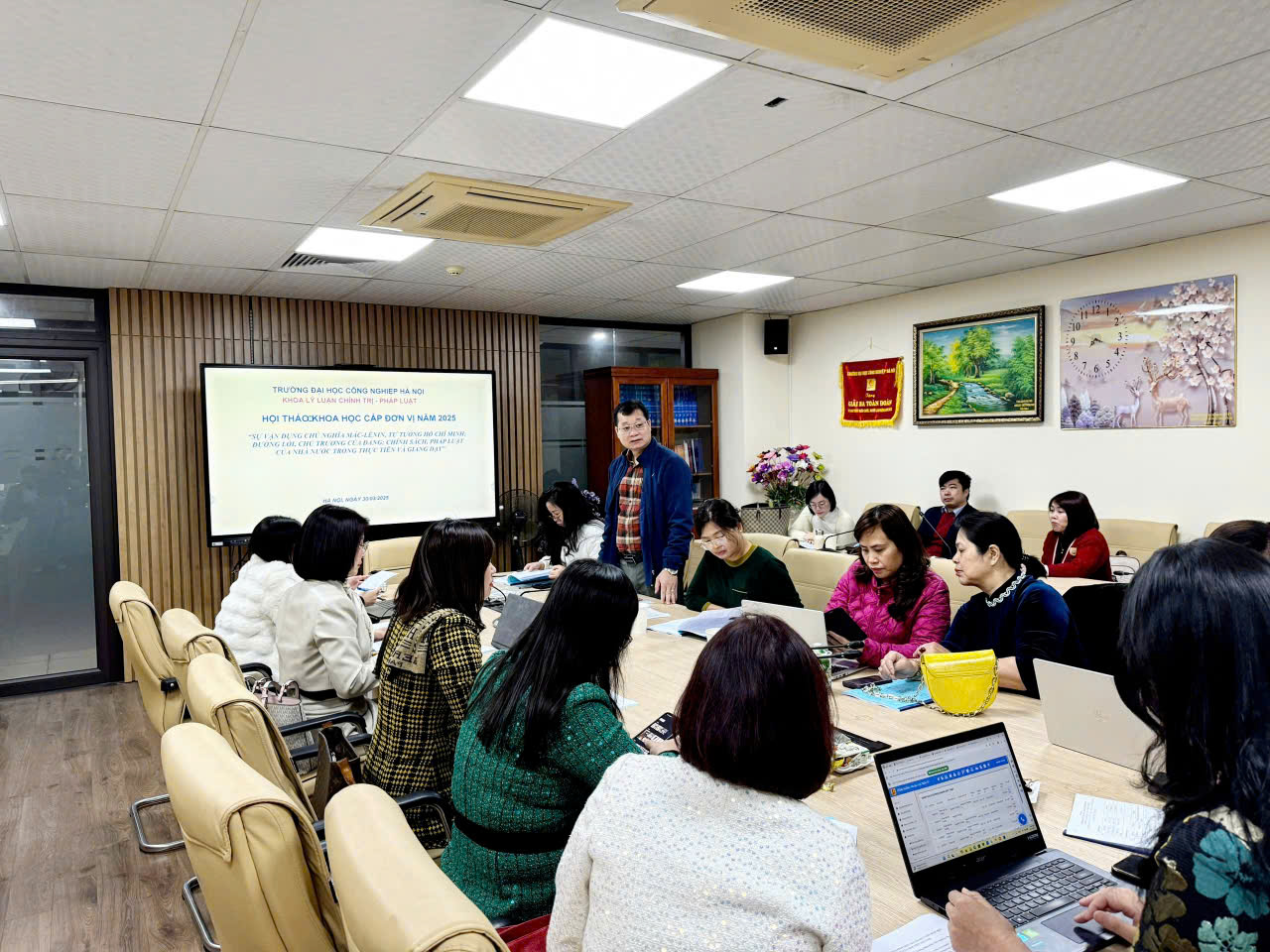 Hội thảo Khoa học cấp đơn vị Khoa Lý luận Chính trị - Pháp luật lần thứ 9 – Năm 2025