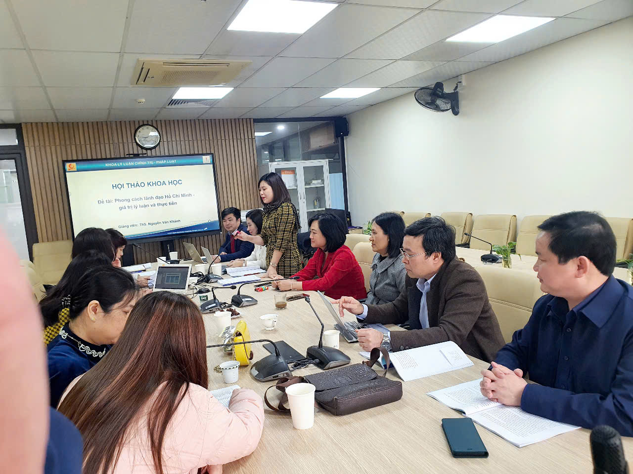 Hội thảo Khoa học cấp đơn vị Khoa Lý luận Chính trị - Pháp luật lần thứ 9 – Năm 2025