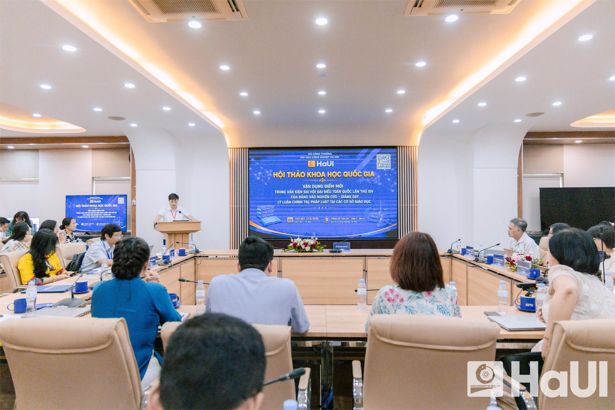 Hội thảo khoa học quốc gia “những vấn đề lý luận - thực tiễn”: kiến tạo giảng đường của tri thức, bản lĩnh và khát vọng cống hiến