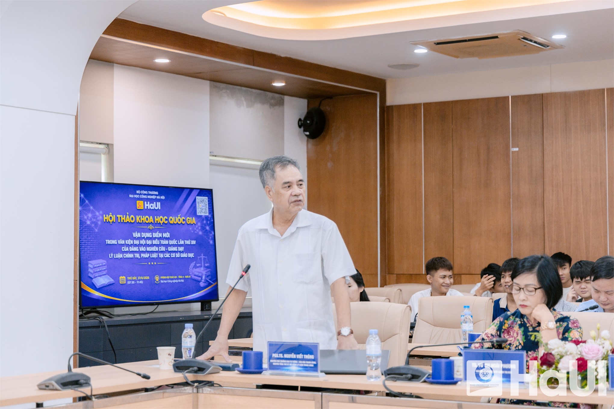 Hội thảo khoa học quốc gia “những vấn đề lý luận - thực tiễn”: kiến tạo giảng đường của tri thức, bản lĩnh và khát vọng cống hiến