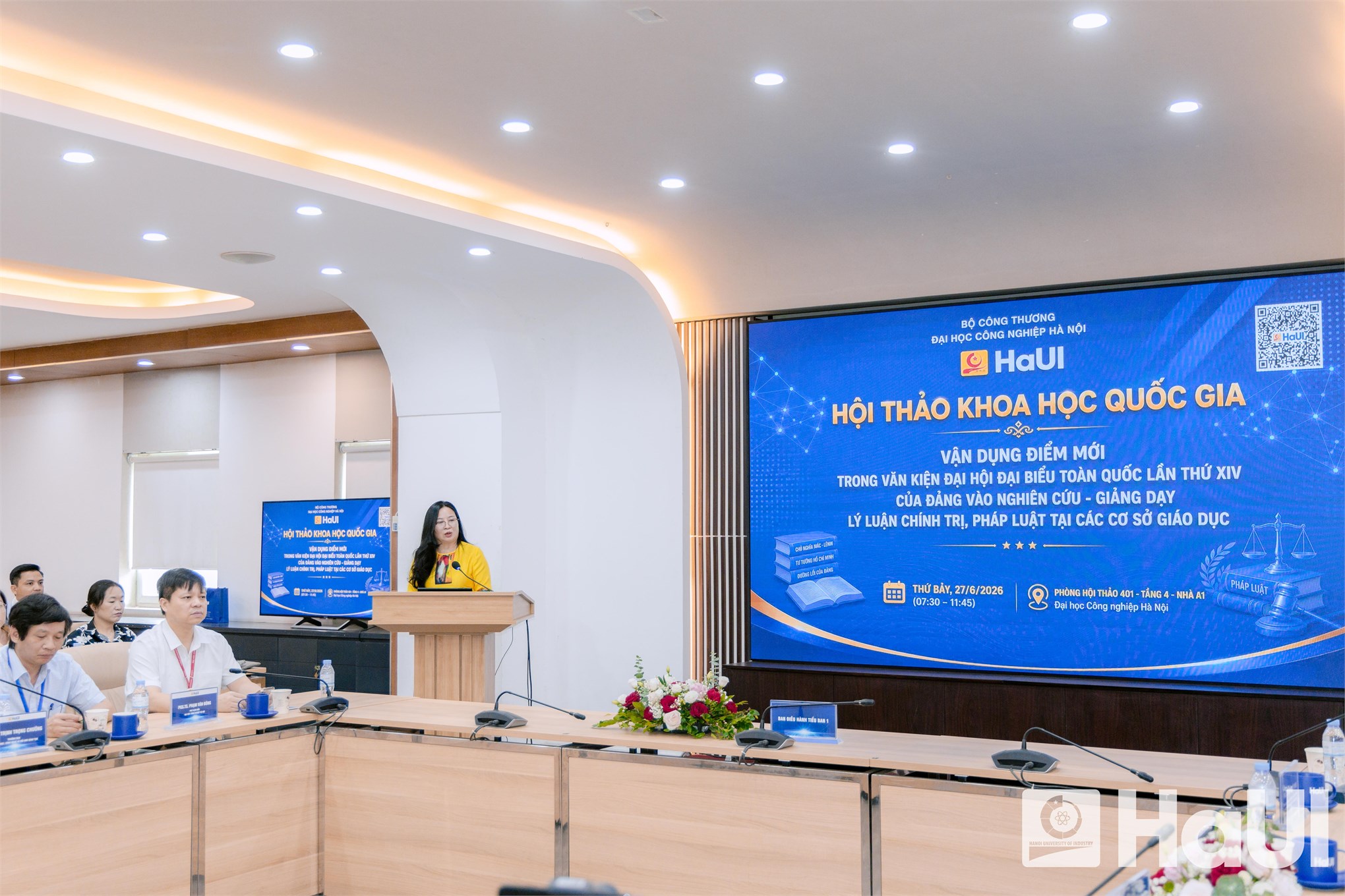 Hội thảo khoa học quốc gia “những vấn đề lý luận - thực tiễn”: kiến tạo giảng đường của tri thức, bản lĩnh và khát vọng cống hiến