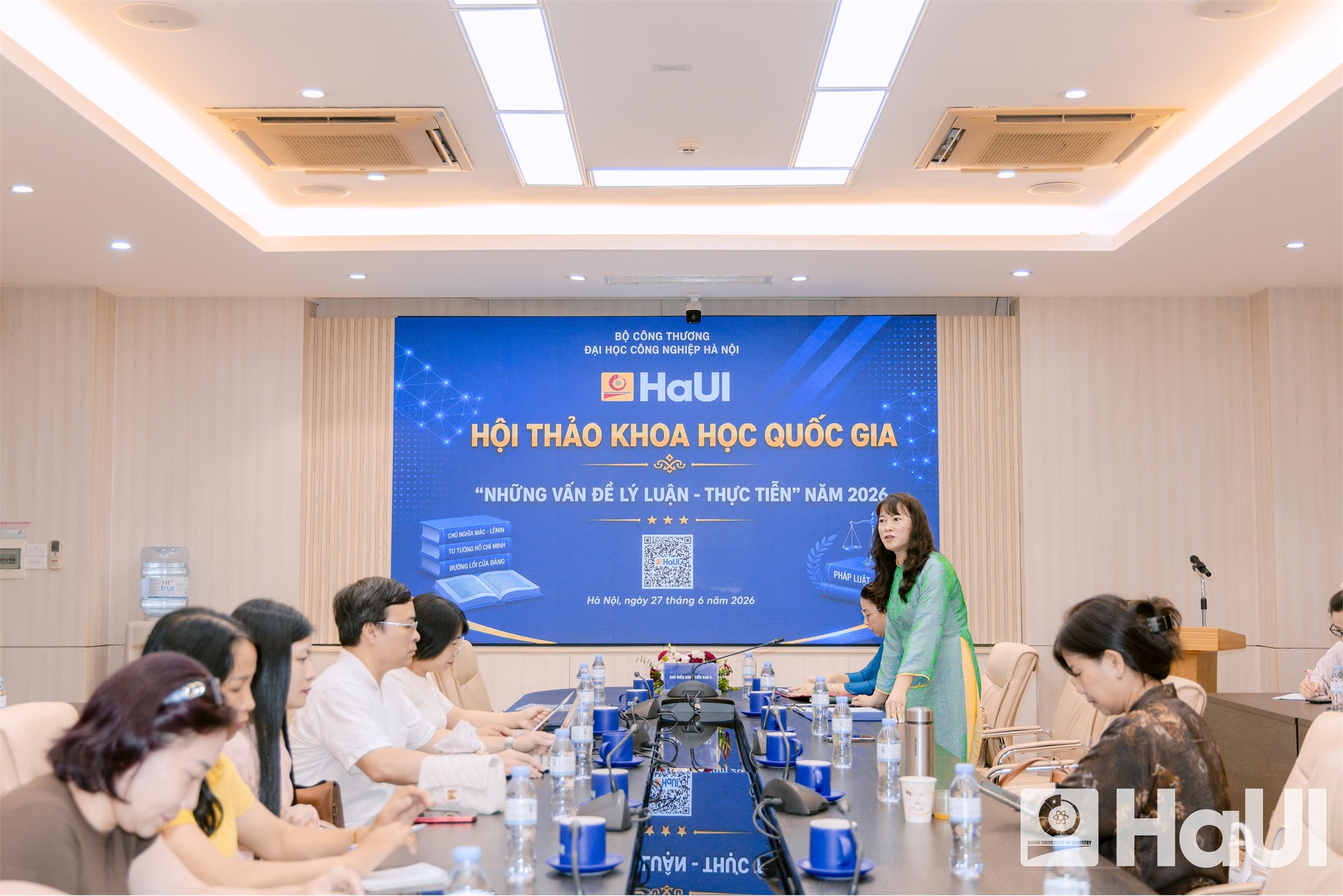 Hội thảo khoa học quốc gia “những vấn đề lý luận - thực tiễn”: kiến tạo giảng đường của tri thức, bản lĩnh và khát vọng cống hiến