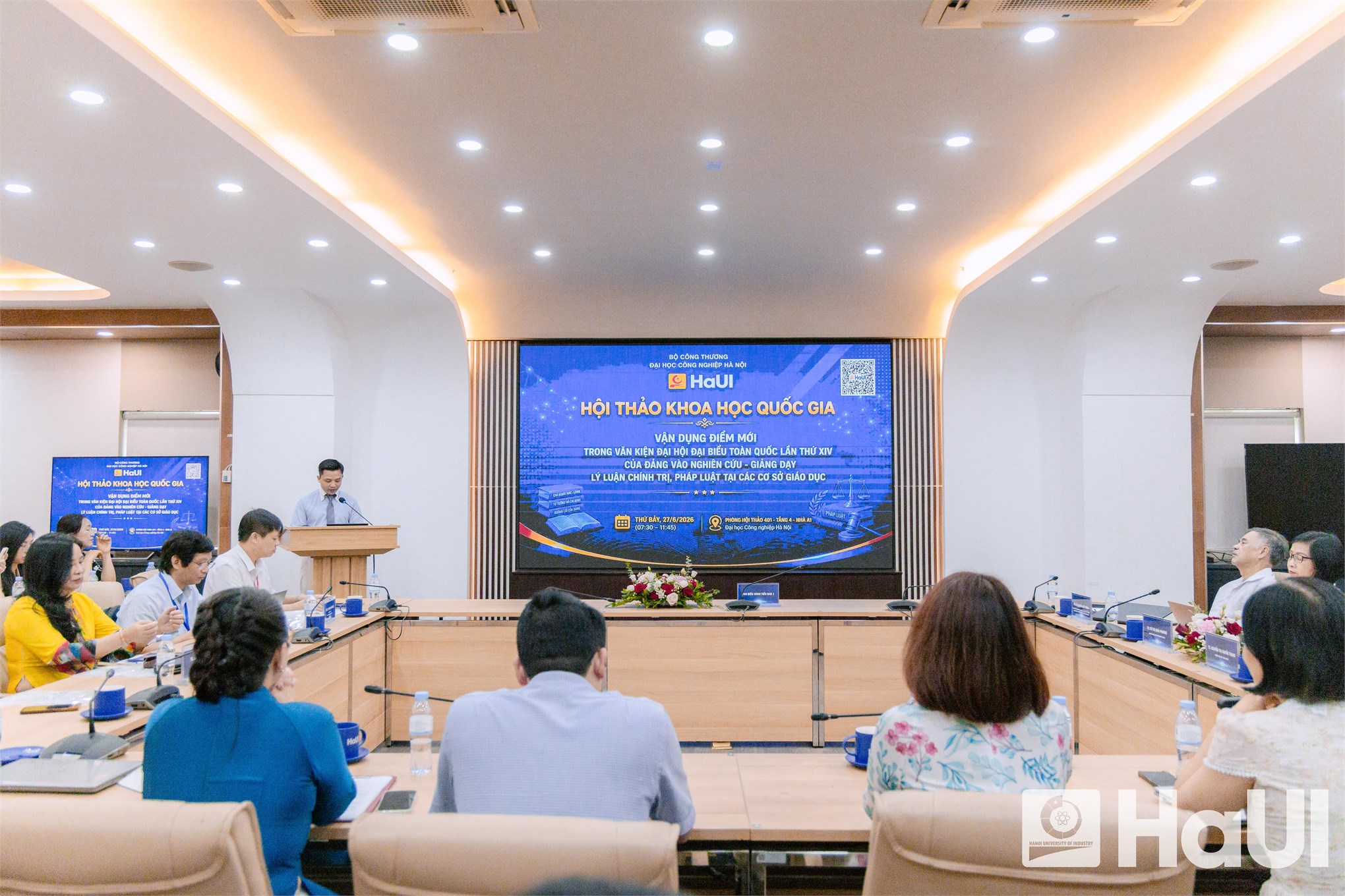 Hội thảo khoa học quốc gia “những vấn đề lý luận - thực tiễn”: kiến tạo giảng đường của tri thức, bản lĩnh và khát vọng cống hiến