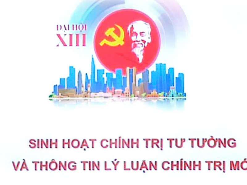 Sinh hoạt chính trị tư tưởng và thông tin lý luận chính trị mới - Khoa Lý luận Chính trị - Pháp luật